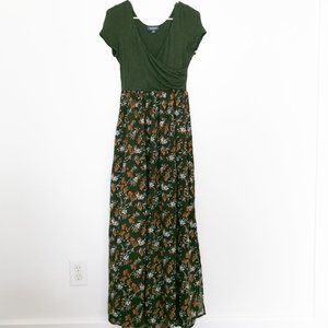 Medium maxi green Modcloth dress